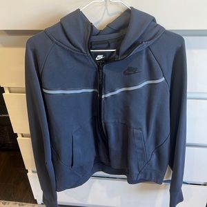 Blue nike zip up